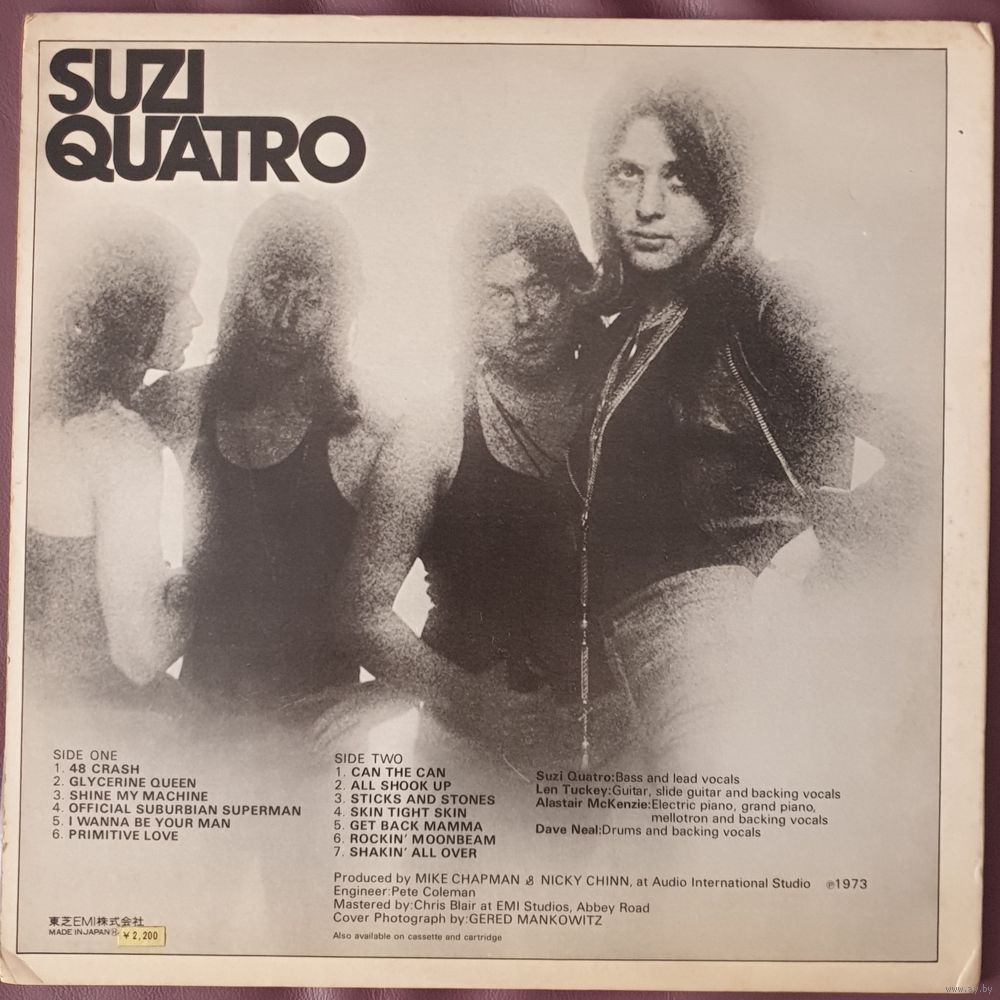 Suzi Quatro - Suzi Quatro / JAPAN 1973. Купить в Могилеве — Музыка Ay.by.  Лот 5035981281